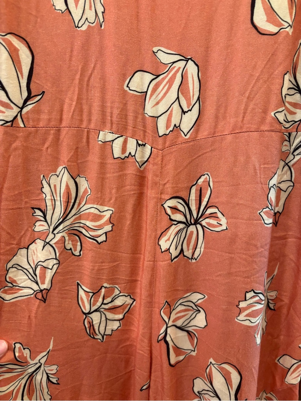 Anthropologie $256 Corey Lynn Calter Tulip high rise Wide-Leg Jumpsuit S - Picture 8 of 15